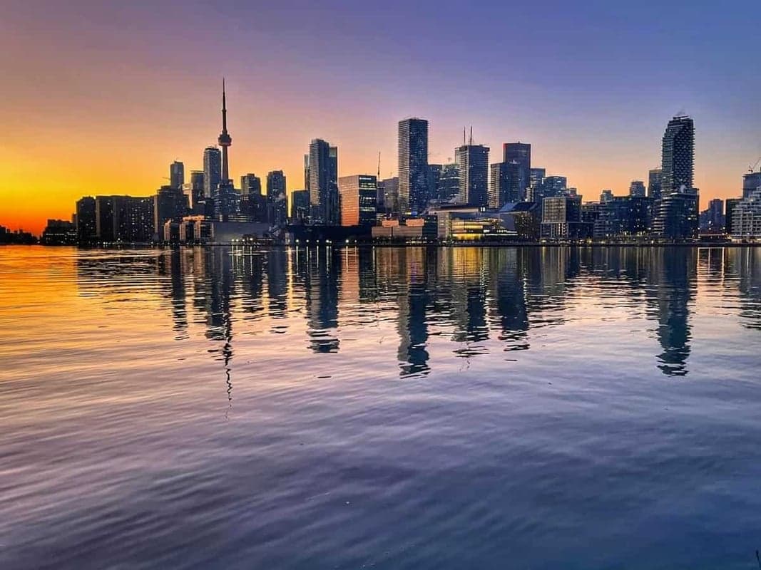 Polson Pier Skyline Viewpoint — best skyline views in Toronto, Spring 2026