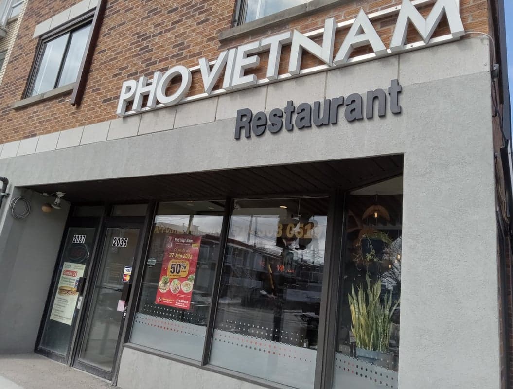 Restaurant Pho Viet Nam — best vietnamese restaurants in Montreal, Spring 2026