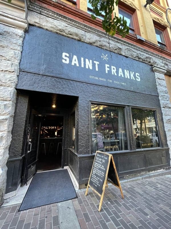 Saint Franks — best late night food in Victoria, Spring 2026