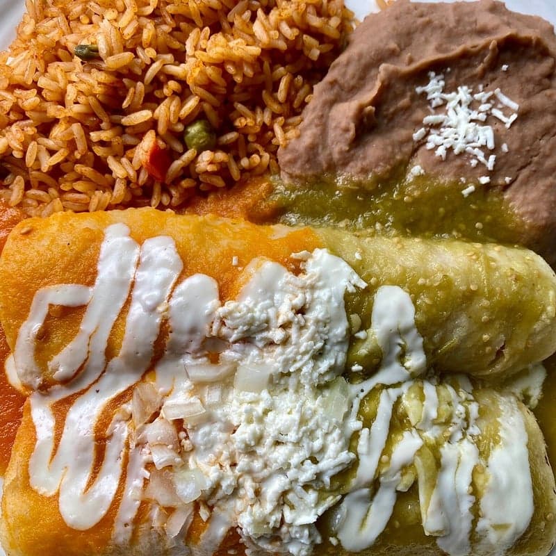 Salsa & Agave Mexican Grill food