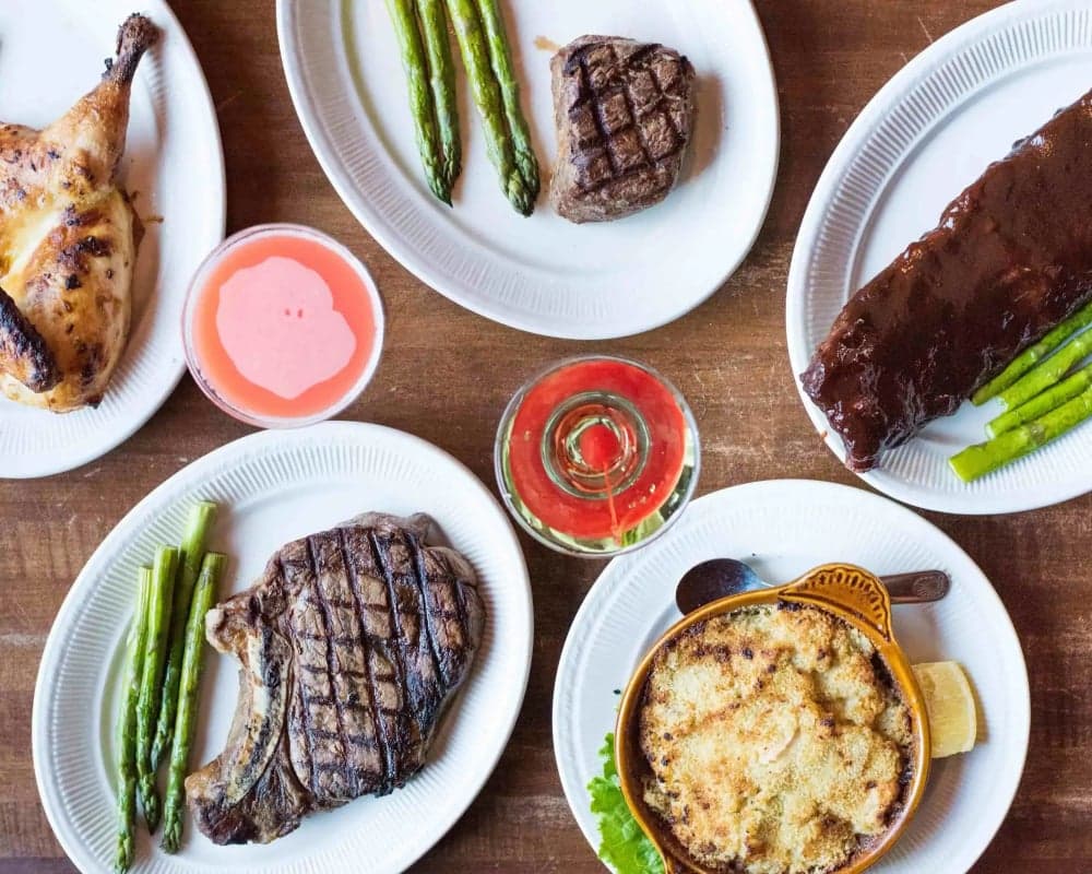 Sawmill Prime Rib & Steak House food
