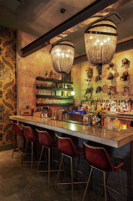 Shelter Cocktail Bar food