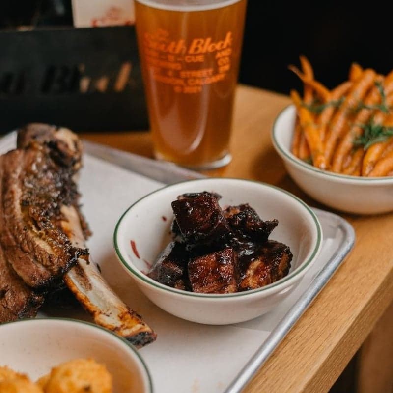 South Block Barbecue & Brewing Co. food