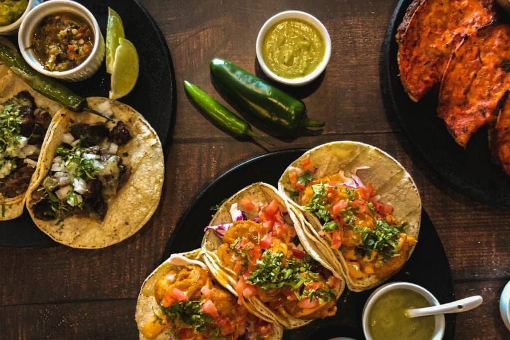 Spicy Amigos food