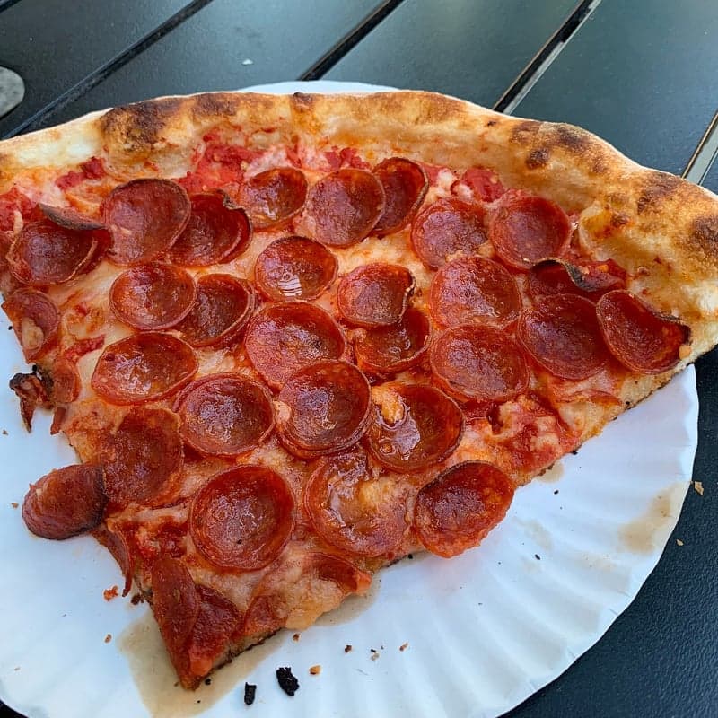Straight Outta Brooklyn NYC Pizzeria food