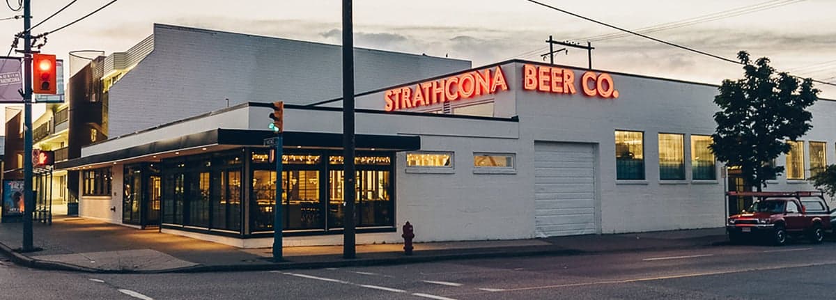 Strathcona Beer Company food