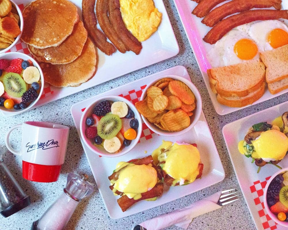 Sunshine Diner food