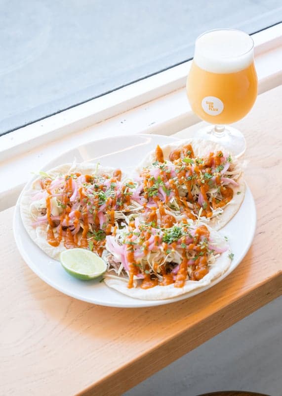 Superflux Beer Company food