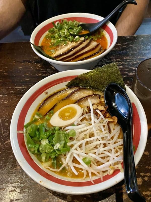 Taishoken Ramen food