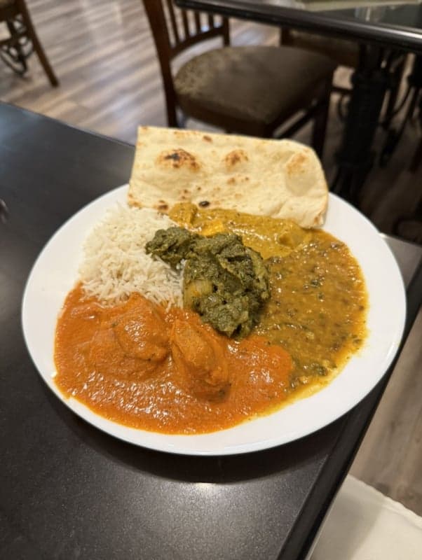 Taj Mahal Restaurant food