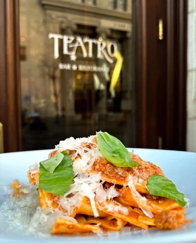Teatro Ristorante food