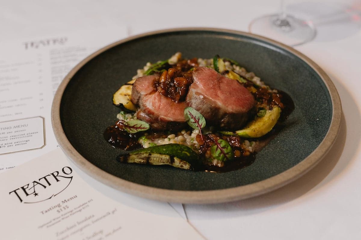 Teatro Ristorante food