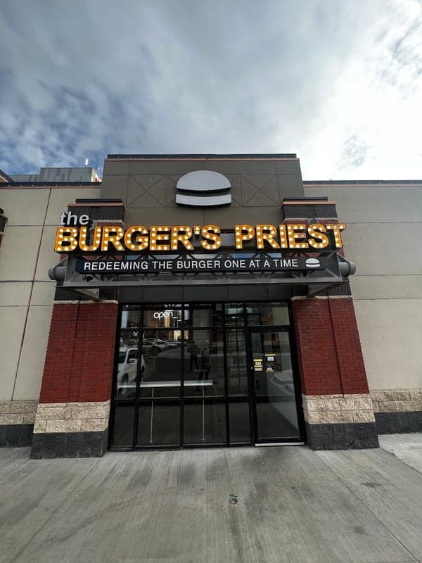 The Burger's Priest food