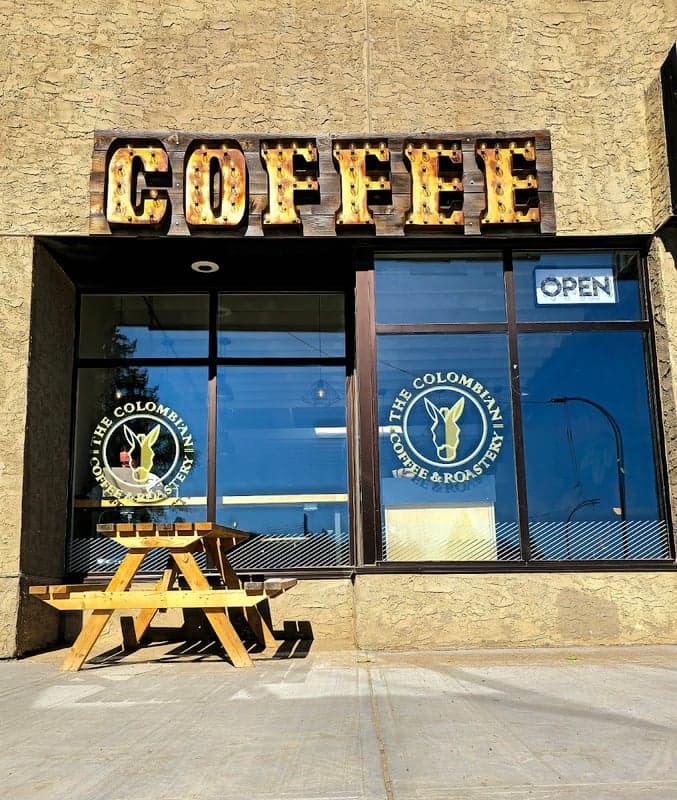 The Colombian Coffee Bar & Roastery- Glenora — best coffee shops in Edmonton, Spring 2026