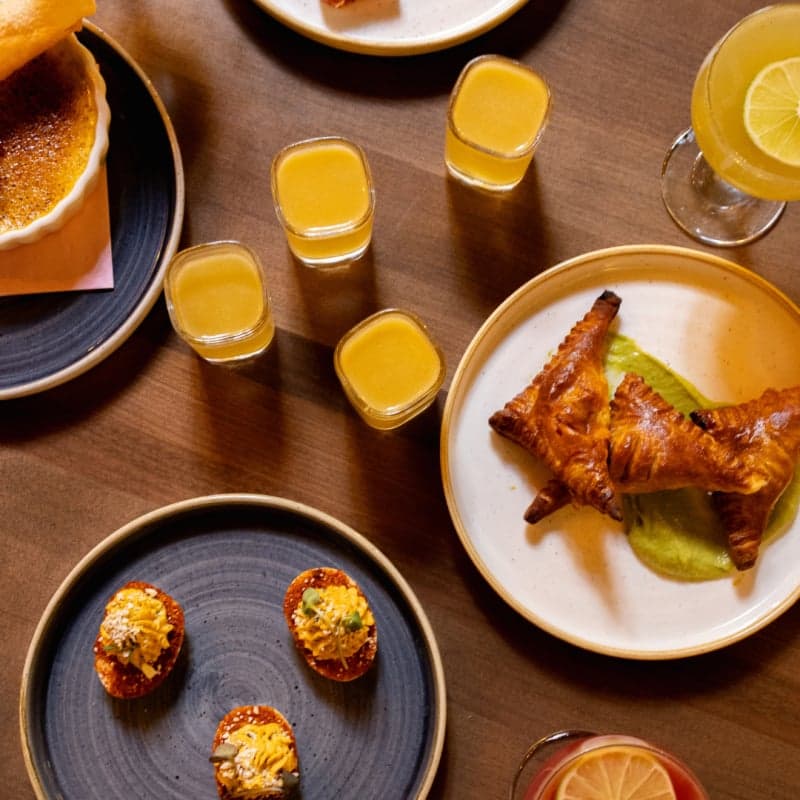 The Flamingo Room food