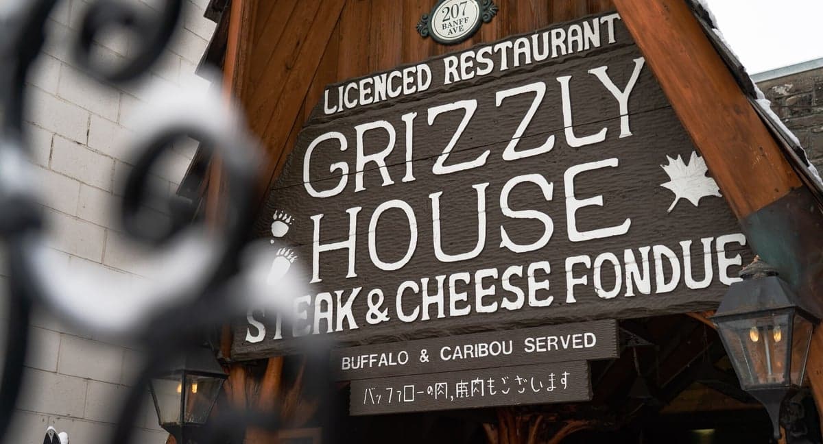 The Grizzly House — best restaurants in Banff, Spring 2026
