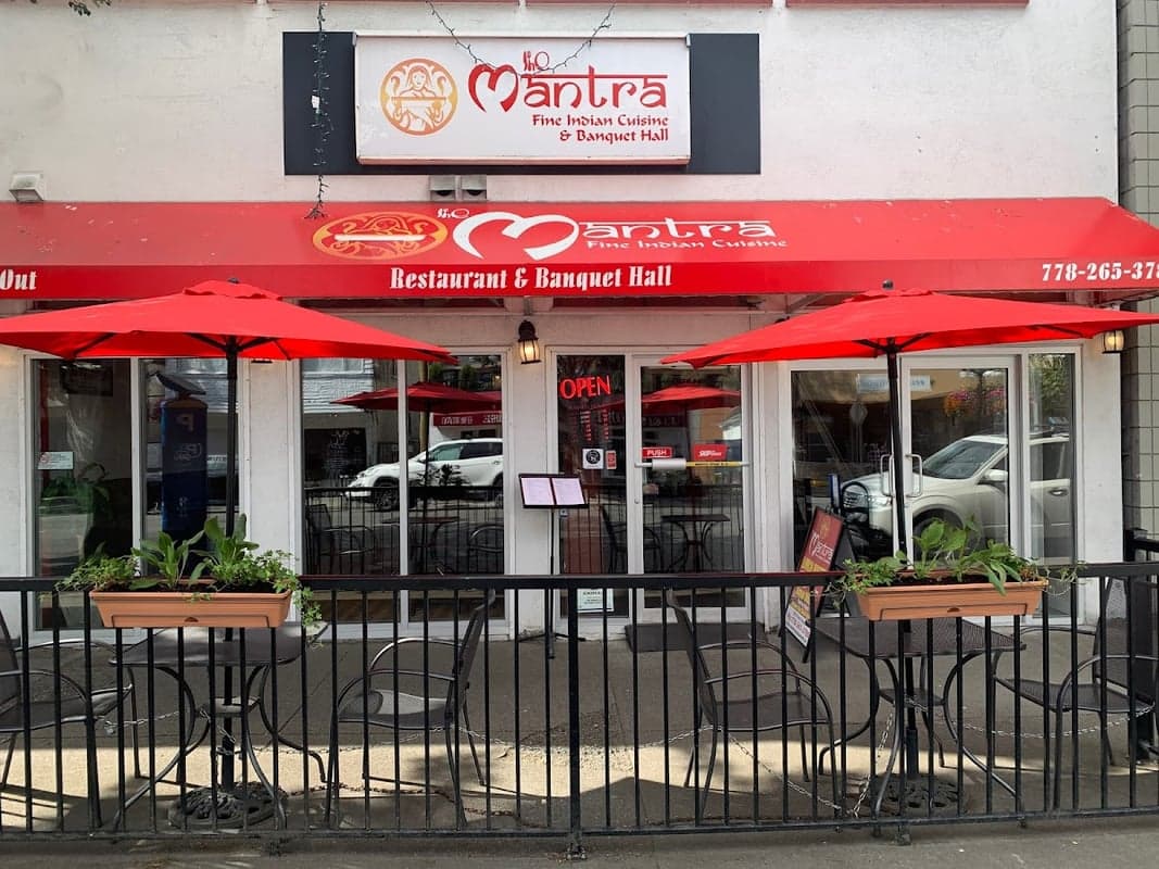 The Mantra Indian Cuisine Downtown — best indian restaurants in Victoria, Spring 2026