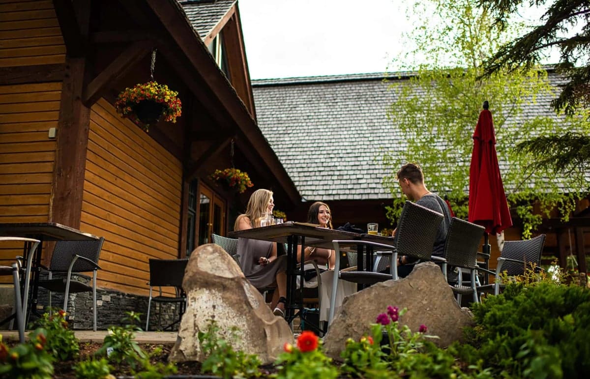 The Prow at Buffalo Mountain Lodge — best patios in Banff, Spring 2026