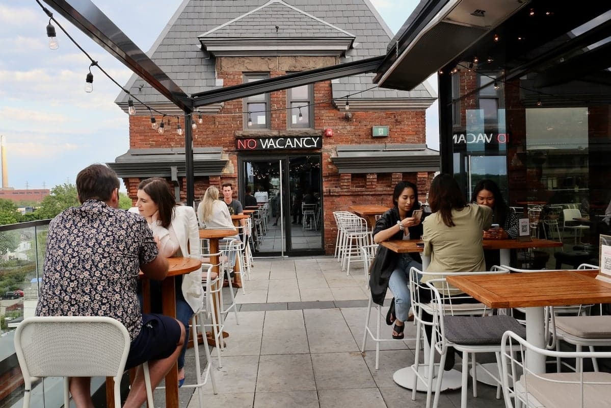 The Rooftop at The Broadview Hotel. Bar — best rooftop bars in Toronto, Spring 2026