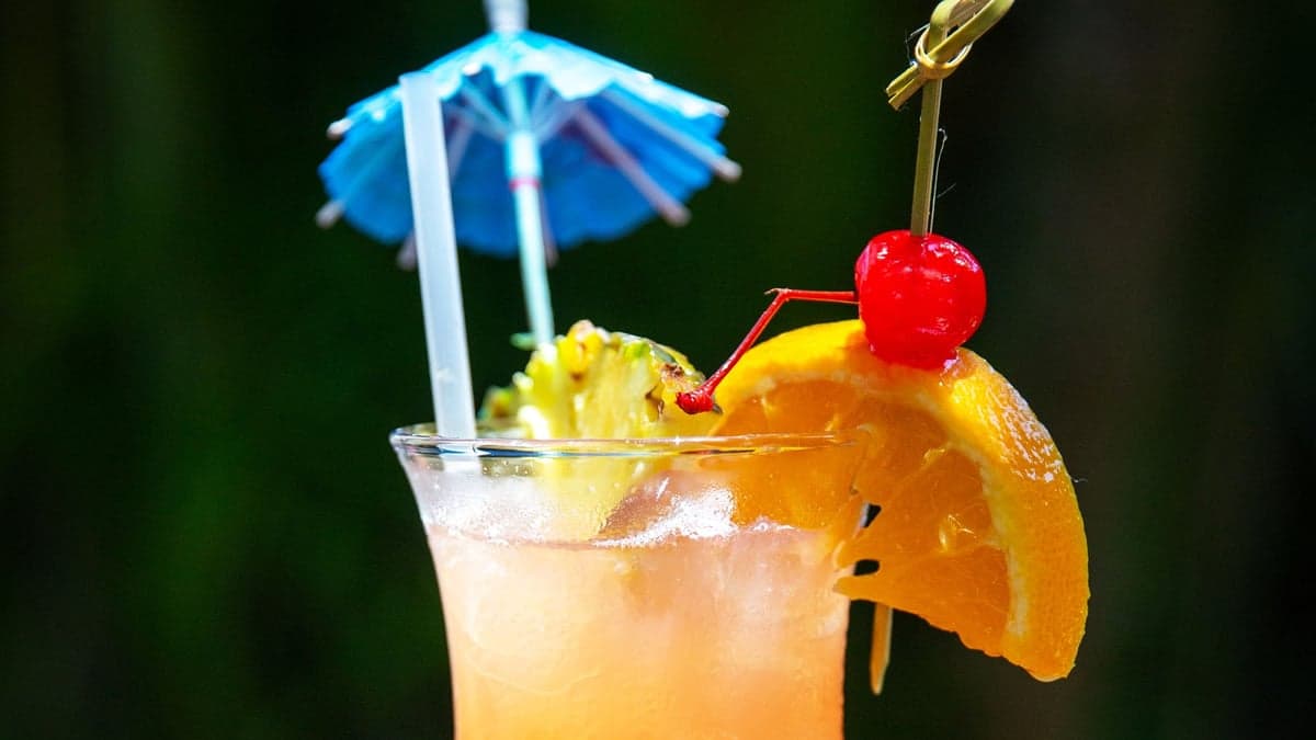 The Shameful Tiki Room food