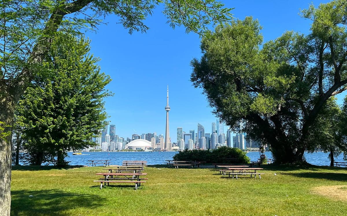 Toronto Island Park - Olympic Island — best skyline views in Toronto, Spring 2026