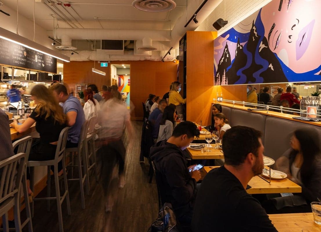 UNA pizza + wine Calgary: Bridgeland food