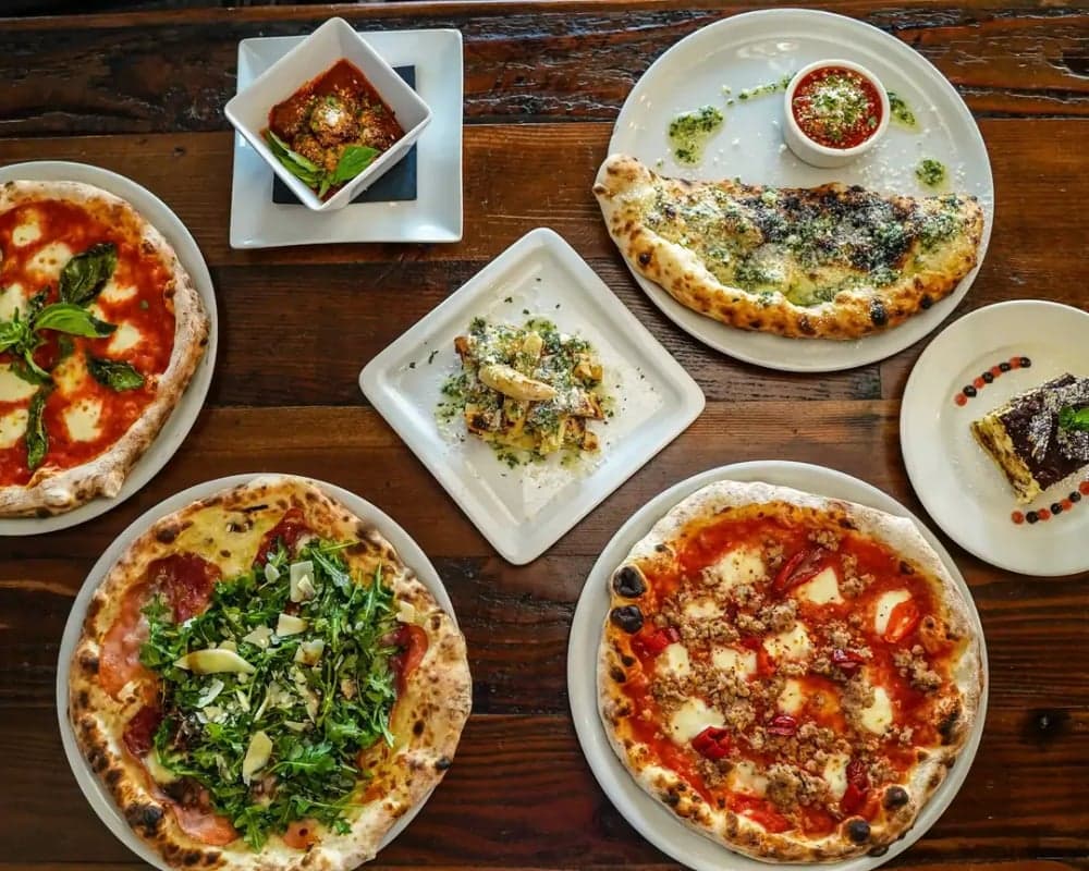 Via Tevere Pizzeria Victoria Drive food