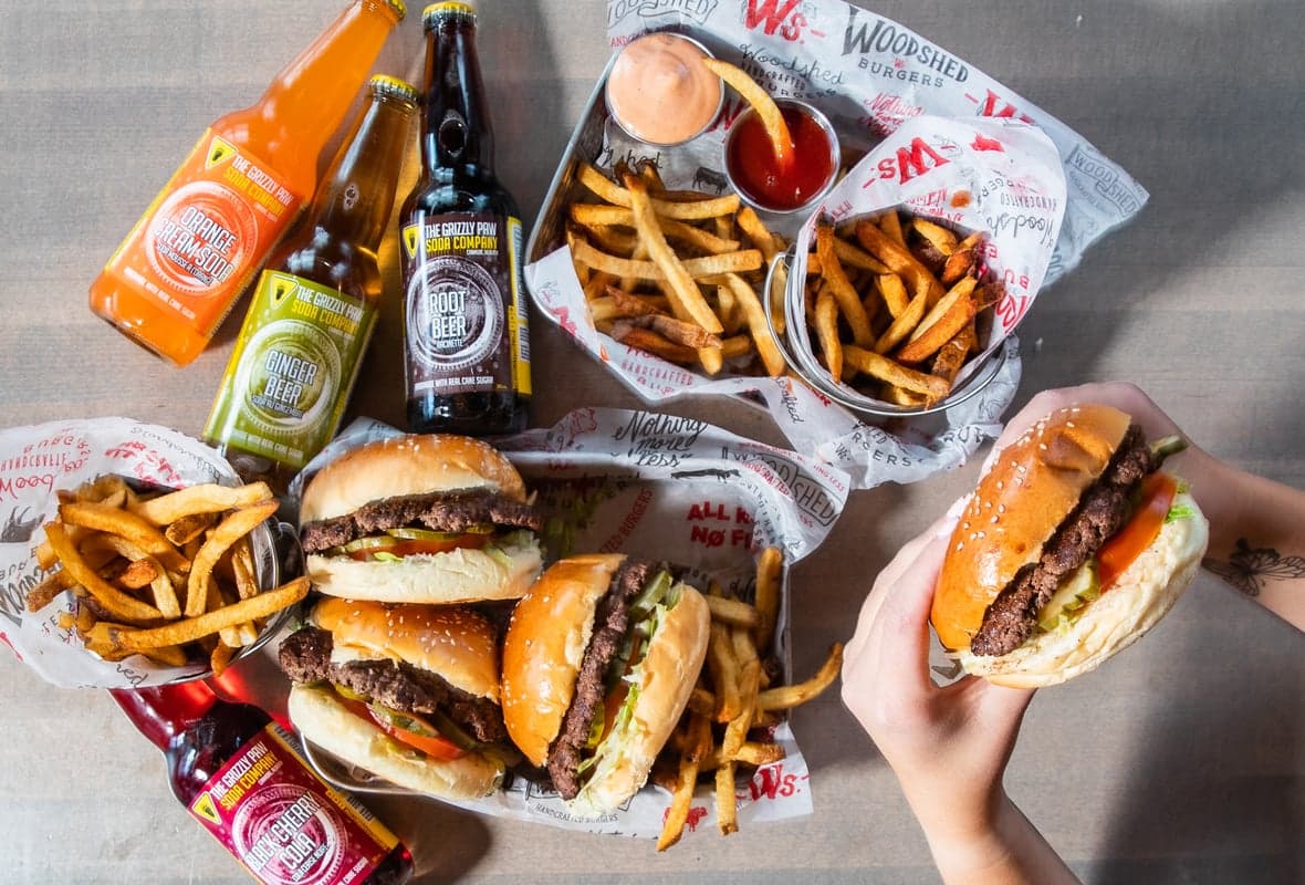 Woodshed Burgers — best burgers in Edmonton, Spring 2026