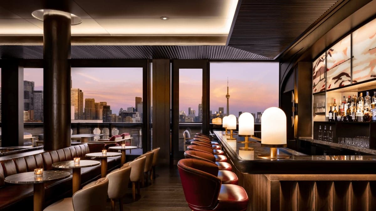 Writers Room Bar — best rooftop bars in Toronto, Spring 2026