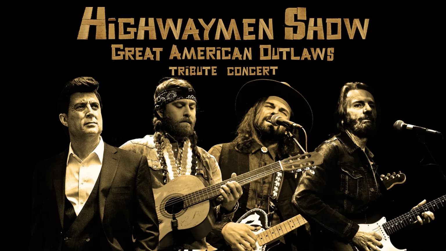 Highwaymen Show - Great Outlaws Tribute event poster