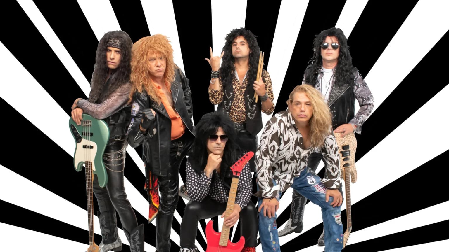 Glam Rock Show event poster