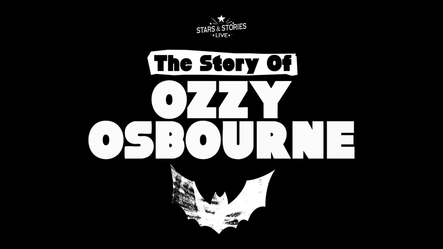 The Story Of Ozzy Osbourne event poster