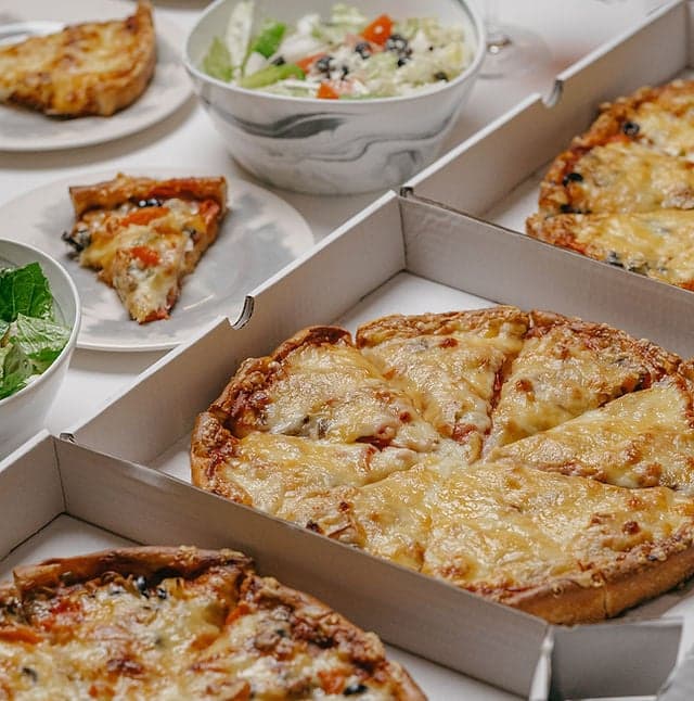 A Pizza Plus food