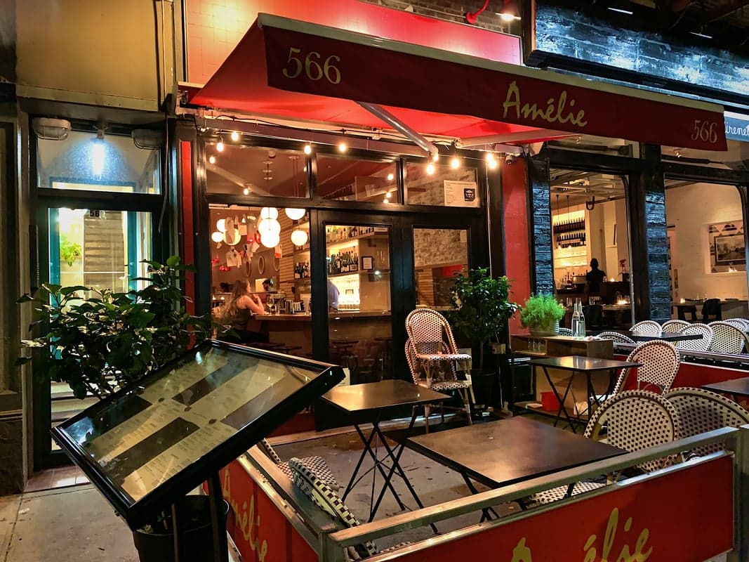 Amélie West Village Restaurant, Bistro & Wine Bar — best wine bars in New York, Summer 2026
