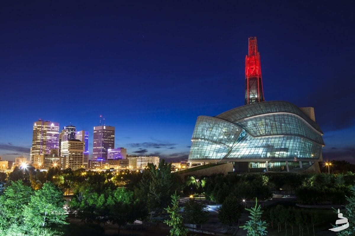 Canadian Museum for Human Rights — best skyline views in Winnipeg, Summer 2026