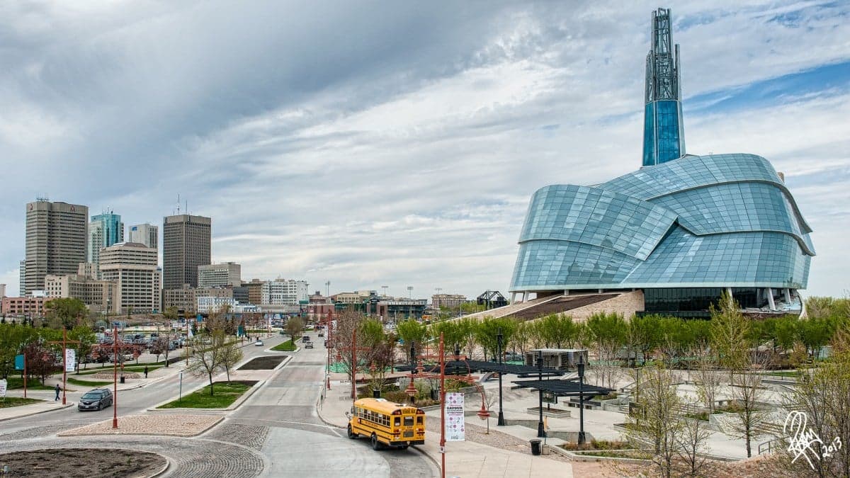 Canadian Museum for Human Rights — best skyline views in Winnipeg, Summer 2026