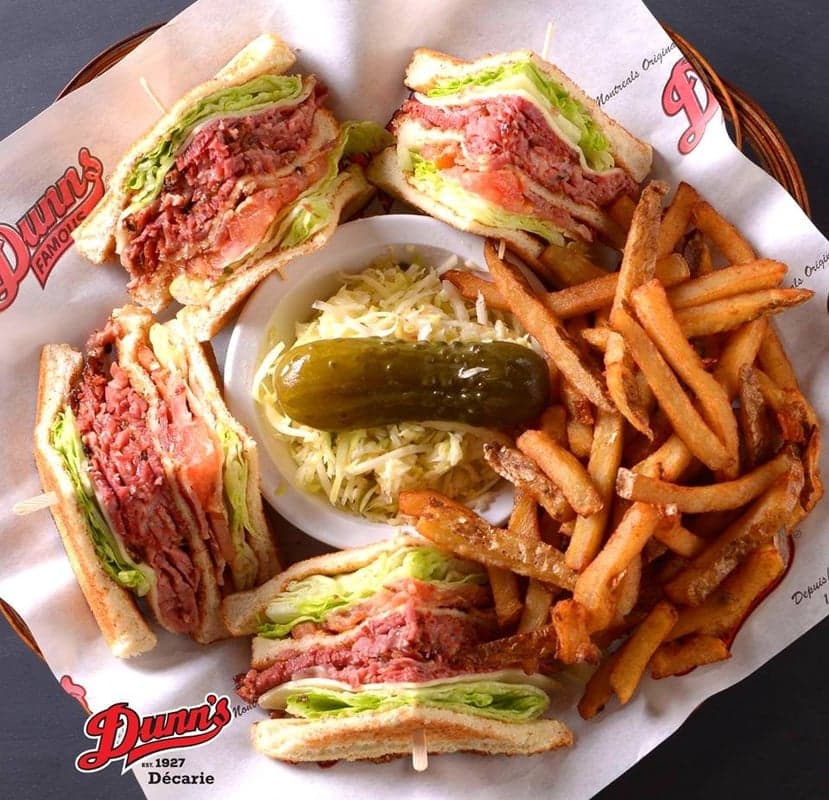 Dunn's Famous — best late night food in Montreal, Spring 2026