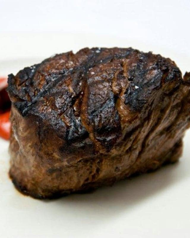 Keens Steakhouse food