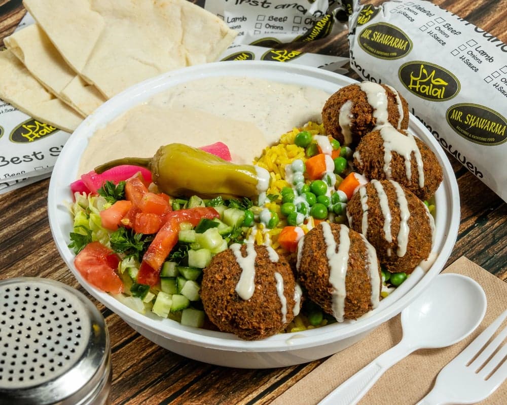 Mr. Shawarma food