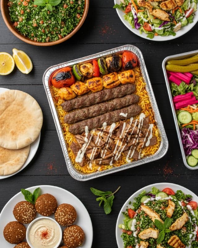 Mr. Shawarma food