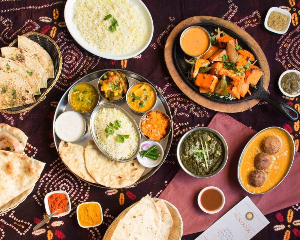 Nirvana - Indian restaurant food