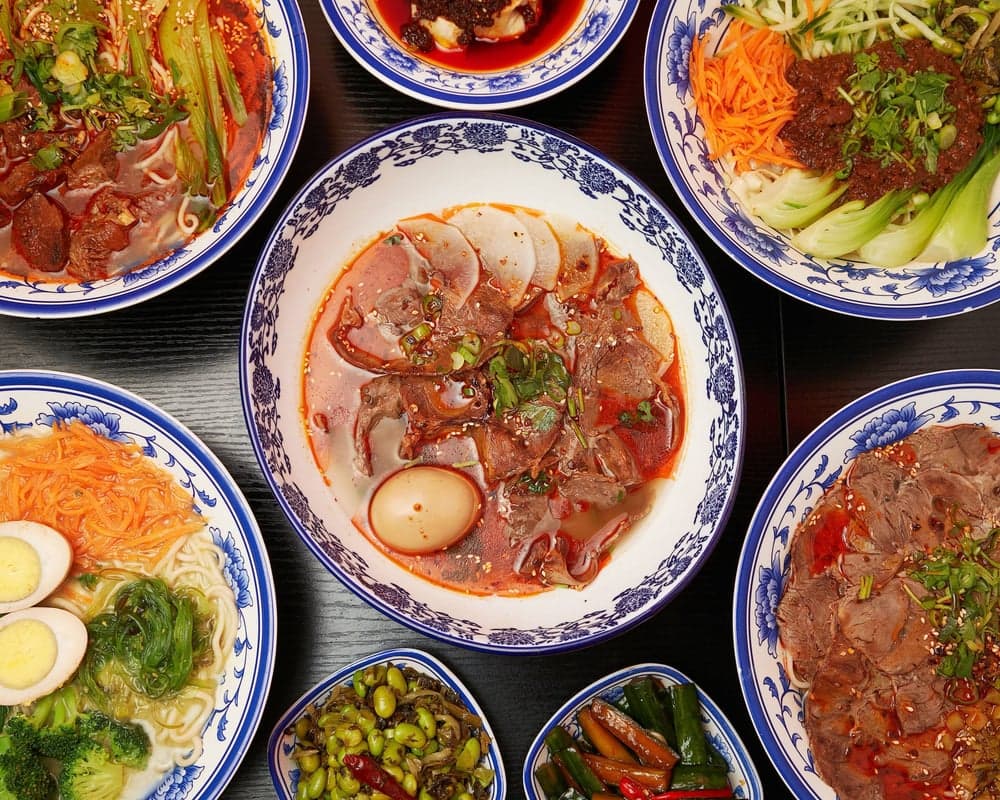 Nouilles Zhonghua - Chinese Noodles - Cold Noodle Xi'an - Chinese Hamburger - Delivery