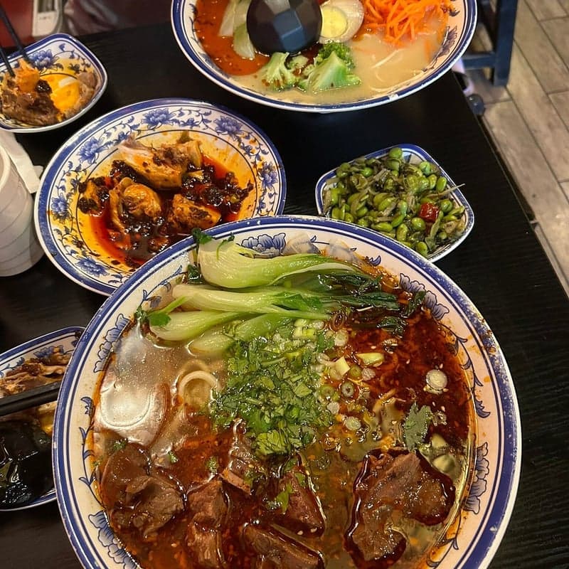 Nouilles Zhonghua - Chinese Noodles - Cold Noodle Xi'an - Chinese Hamburger - Delivery food