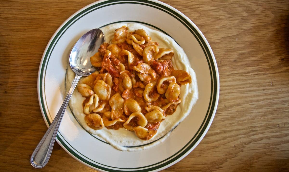 Osteria Savio Volpe food