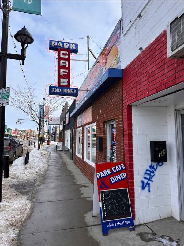 Park Cafe on 20th Street — best cheap eats in Saskatoon, Spring 2026