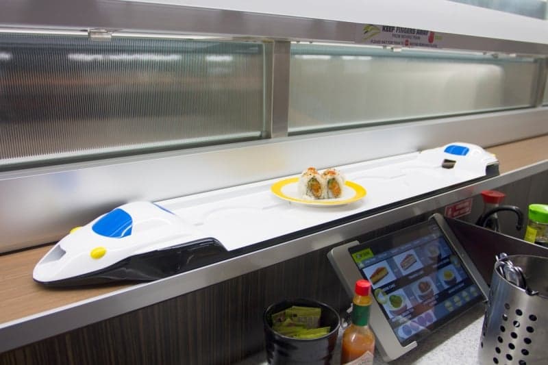 Point Sushi - Bullet Train Sushi Bar food