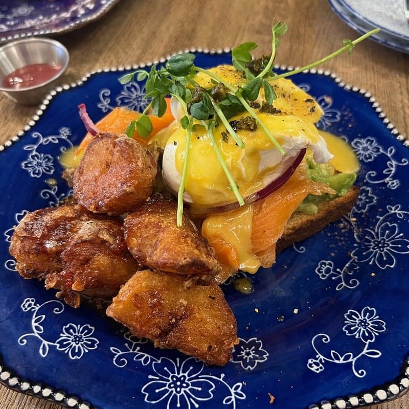 Queens Breakfast Cocktails food