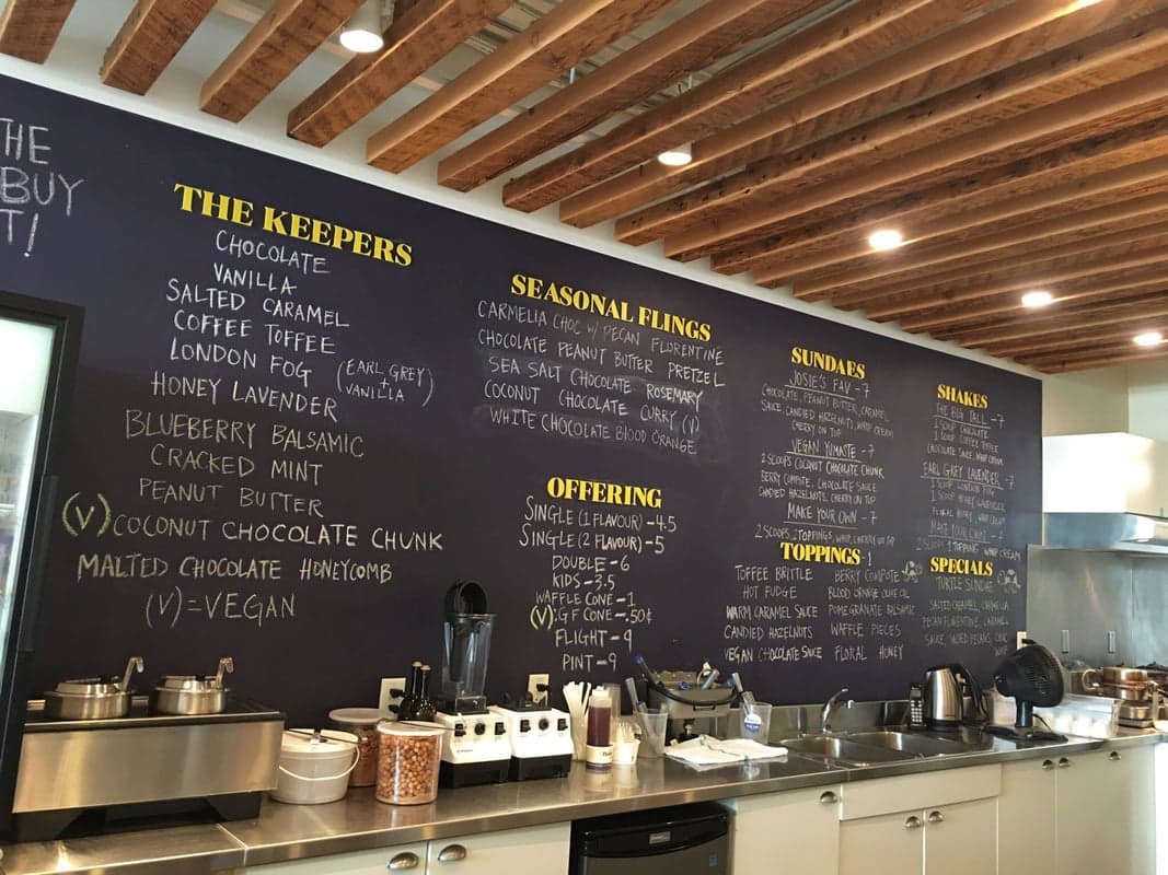 Rain or Shine Ice Cream — best kid friendly restaurants in Vancouver, Spring 2026