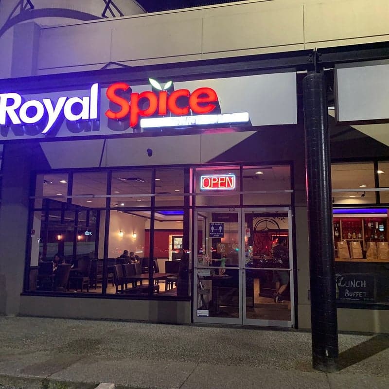 Royal Spice Fine Indian Cuisine — best indian restaurants in Victoria, Spring 2026