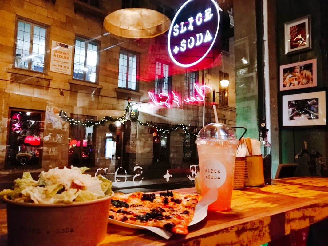 Slice + Soda — best pizza in Montreal, Spring 2026